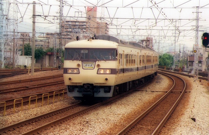 JR西日本 国鉄117系電車 鉄道フォト・写真 by norikadさん 鷹取駅：1989年06月04日00時ごろ