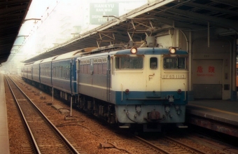 JR西日本 国鉄EF65形電気機関車 EF65-1113 鉄道フォト・写真 by norikadさん 大阪駅：1989年07月22日00時ごろ
