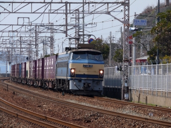 JR貨物 国鉄EF66形電気機関車 EF66-35 鉄道フォト・写真 by norikadさん 須磨駅：2012年03月03日11時ごろ