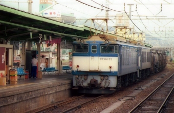 JR東日本 国鉄EF64形電気機関車 EF64-55 鉄道フォト・写真 by norikadさん 松本駅 (JR)：1989年07月29日00時ごろ