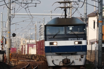 JR貨物 EF210形 EF210-135 鉄道フォト・写真 by norikadさん 土山駅：2022年12月28日12時ごろ