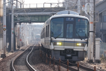 JR西日本221系電車 鉄道フォト・写真 by norikadさん 土山駅：2022年12月28日12時ごろ
