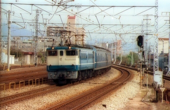 JR西日本 国鉄EF65形電気機関車 EF65-1120 鉄道フォト・写真 by norikadさん 鷹取駅：1989年11月03日00時ごろ