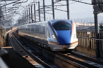 JR東日本 E7・W7系新幹線電車 鉄道フォト・写真 by norikadさん 新高岡駅：2023年01月11日10時ごろ