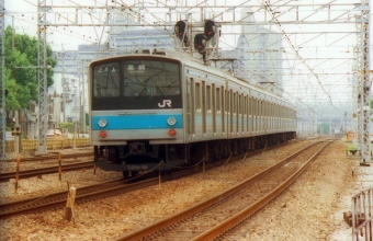 JR西日本 国鉄205系電車 鉄道フォト・写真 by norikadさん 須磨駅：1993年06月13日00時ごろ