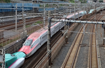JR東日本 E6系新幹線電車 鉄道フォト・写真 by norikadさん 日暮里駅 (JR)：2019年10月20日14時ごろ