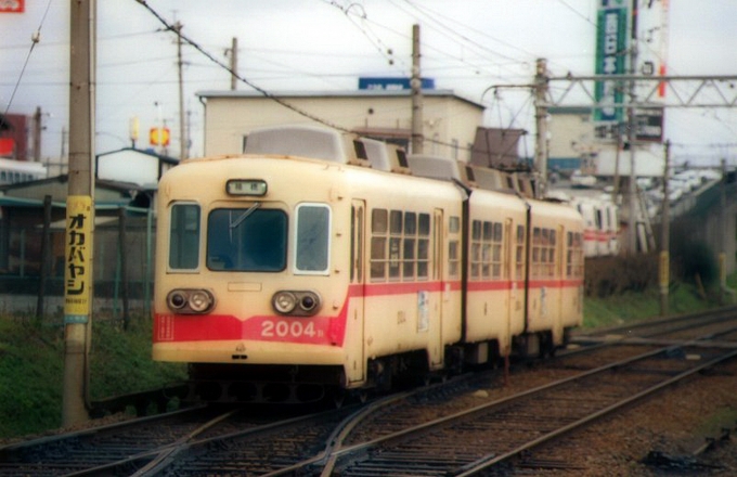 西日本鉄道 2004B 鉄道フォト・写真 by norikadさん ：1990年02月11日00時ごろ