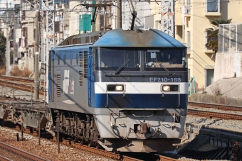 JR貨物 EF210形 EF210-168 鉄道フォト・写真 by norikadさん 垂水駅：2023年02月28日10時ごろ