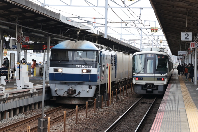 JR貨物 EF210形 EF210-145 鉄道フォト・写真 by norikadさん 明石駅：2023年03月02日11時ごろ