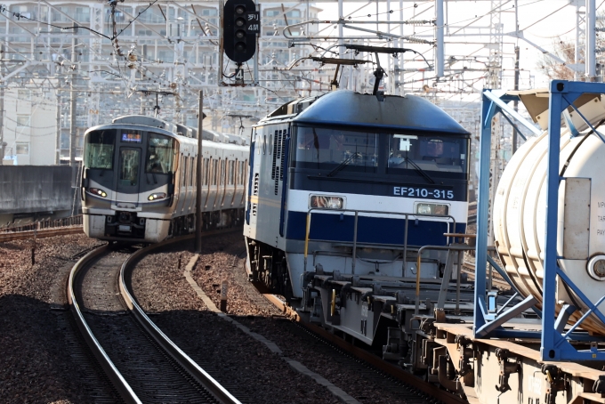 JR貨物 EF210形 EF210-315 鉄道フォト・写真 by norikadさん 明石駅：2023年03月06日14時ごろ