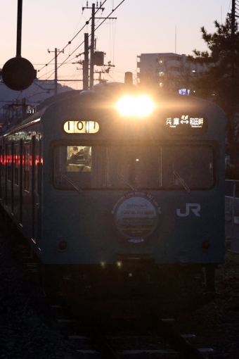 JR西日本 クハ103形 クハ103-254 鉄道フォト・写真 by norikadさん 和田岬駅 (JR)：2023年03月14日18時ごろ