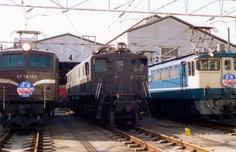 JR貨物 国鉄EF15形電気機関車 EF15-158 鉄道フォト・写真 by norikadさん ：1997年11月23日00時ごろ