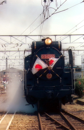 JR西日本 D51形 D51 200 鉄道フォト・写真 by norikadさん ：1988年08月28日00時ごろ