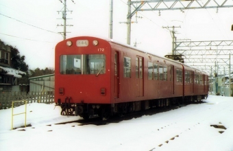 三岐鉄道 170形 172 鉄道フォト・写真 by norikadさん 西桑名駅：1991年12月30日00時ごろ