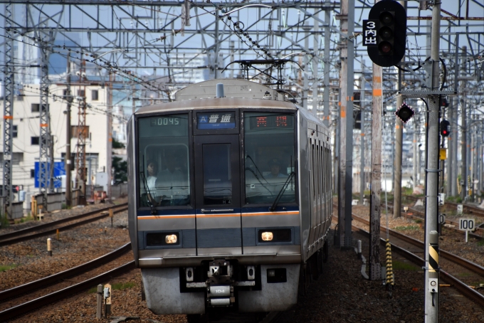 JR西日本207系電車 104 鉄道フォト・写真 by norikadさん 吹田駅 (JR)：2019年06月28日08時ごろ