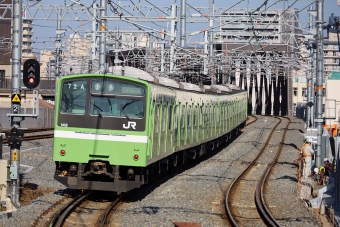 JR西日本 国鉄201系電車 143 鉄道フォト・写真 by norikadさん 鴫野駅 (JR)：2019年12月25日10時ごろ