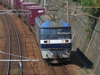 JR貨物 EF210形 EF210-142 鉄道フォト・写真 by norikadさん 垂水駅：2011年09月25日11時ごろ
