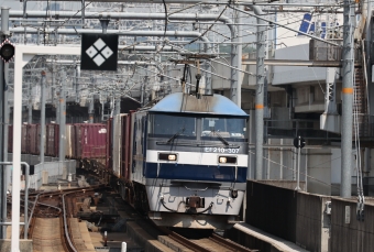 JR貨物 EF210形 EF210-307 鉄道フォト・写真 by norikadさん 姫路駅：2023年06月16日13時ごろ