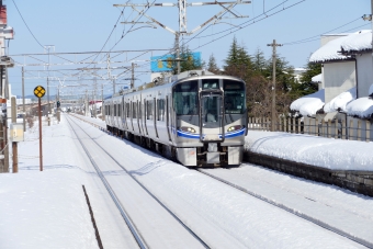 JR西日本 クハ520形 クハ520-40 鉄道フォト・写真 by norikadさん 森田駅：2018年01月15日12時ごろ