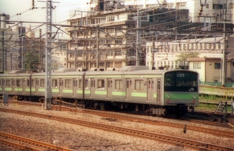 JR東日本 国鉄205系電車 鉄道フォト・写真 by norikadさん 新宿駅 (JR)：1990年06月23日00時ごろ