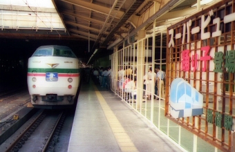JR東日本 国鉄183系電車 鉄道フォト・写真 by norikadさん 新宿駅 (JR)：1990年06月23日00時ごろ
