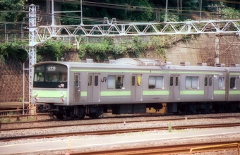 JR東日本 国鉄205系電車 鉄道フォト・写真 by norikadさん 日暮里駅 (JR)：1990年06月23日00時ごろ