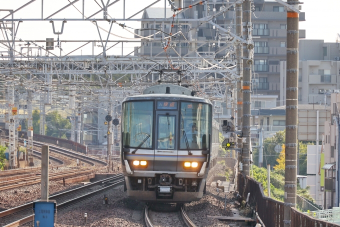 鉄道フォト・写真：JR西日本223系電車 クハ222-2007 垂水駅 鉄道フォト・写真 by norikadさん - 撮影日 2023/10/28 09:08