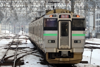 JR北海道 クハ733形 クハ733-3207 鉄道フォト・写真 by norikadさん 札幌駅：2020年02月13日15時ごろ