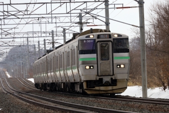 JR北海道 クハ733形 クハ733-3201 鉄道フォト・写真 by norikadさん 北広島駅：2020年02月15日13時ごろ