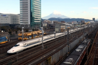 JR東海 N700系新幹線電車 鉄道フォト・写真 by norikadさん 東静岡駅：2024年01月18日09時ごろ