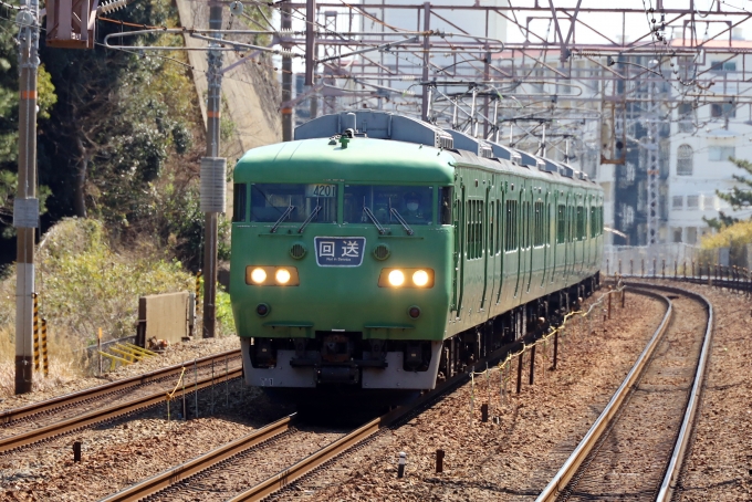 JR西日本 国鉄117系電車 117-4201 鉄道フォト・写真 by norikadさん 舞子駅：2020年03月12日11時ごろ