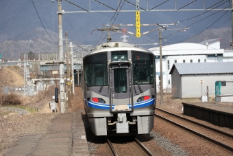 JR西日本 クハ520形 クハ520-50 鉄道フォト・写真 by norikadさん 湯尾駅：2024年03月03日12時ごろ
