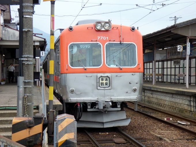 北陸鉄道モハ7700形 7701 鉄道フォト・写真 by norikadさん 鶴来駅：2015年07月06日17時ごろ