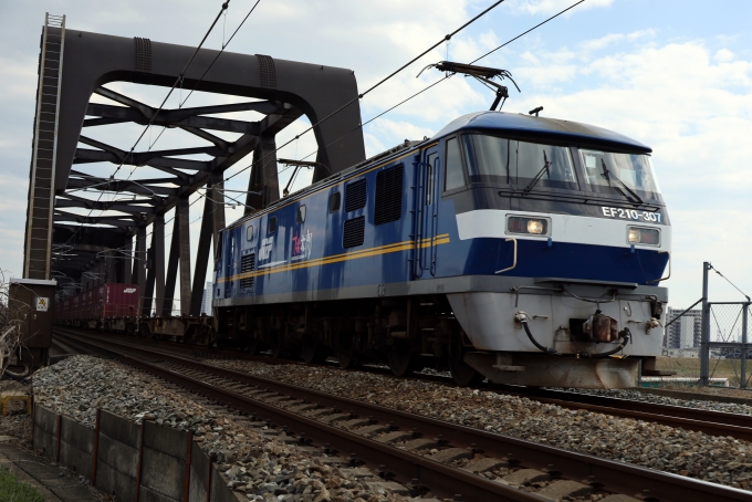 JR貨物 EF210形 EF210-307 鉄道フォト・写真 by norikadさん 加古川駅：2020年03月24日14時ごろ