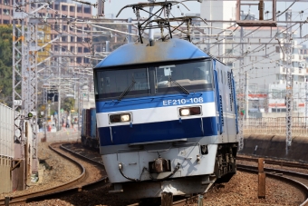 JR貨物 EF210形 EF210-108 鉄道フォト・写真 by norikadさん 塩屋駅 (兵庫県)：2020年03月26日11時ごろ