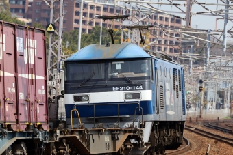 JR貨物 EF210形 EF210-144 鉄道フォト・写真 by norikadさん 塩屋駅 (兵庫県)：2020年03月26日11時ごろ