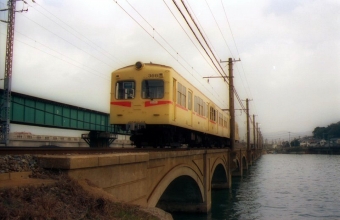西日本鉄道 313形 鉄道フォト・写真 by norikadさん 名島駅：1990年02月12日00時ごろ