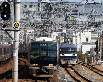 JR西日本 クモハ320形 クモハ320-28 鉄道フォト・写真 by norikadさん 摩耶駅：2024年02月12日12時ごろ