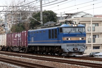 JR貨物 EF510形 EF510-512 鉄道フォト・写真 by norikadさん 西明石駅：2024年02月15日11時ごろ