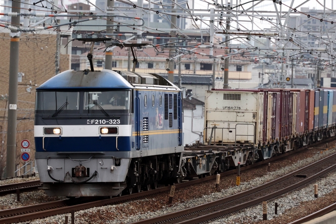 JR貨物 EF210形 EF210-323 鉄道フォト・写真 by norikadさん 西明石駅：2024年02月15日11時ごろ