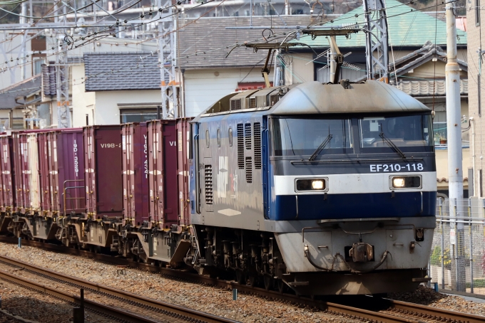 JR貨物 EF210形 EF210-118 鉄道フォト・写真 by norikadさん 須磨駅：2020年04月03日11時ごろ