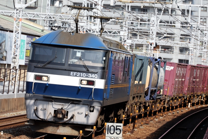 JR貨物 EF210形 EF210-340 鉄道フォト・写真 by norikadさん 垂水駅：2024年03月22日14時ごろ