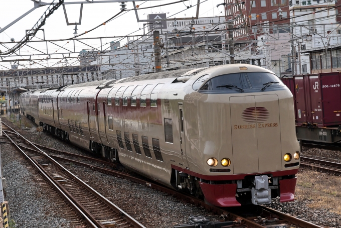 鉄道フォト・写真：JR東海 285系電車 サンライズ出雲 クハネ285-3002 倉敷駅 鉄道フォト・写真 by norikadさん - 撮影日 2024/06/06 06:49