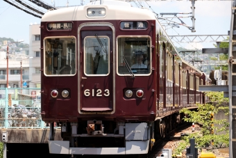 阪急電鉄6100形(Mc) 6123 鉄道フォト・写真 by norikadさん ：2024年06月14日11時ごろ