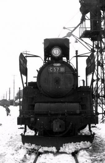 国鉄 C57形 C57 11 鉄道フォト・写真 by norikadさん 和田山駅：1970年01月11日00時ごろ