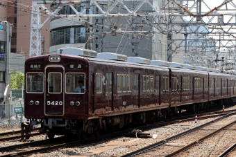 阪急電鉄 阪急5000系電車 5420 鉄道フォト・写真 by norikadさん 十三駅：2024年06月14日11時ごろ