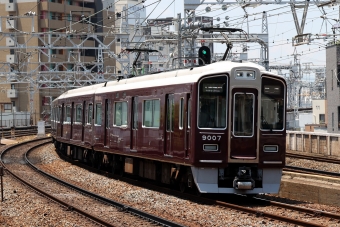 阪急電鉄 阪急9000形(Mc) 9007 鉄道フォト・写真 by norikadさん ：2024年06月14日12時ごろ