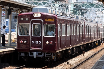 阪急電鉄 阪急5100系電車 5123 鉄道フォト・写真 by norikadさん 中津駅 (大阪府|阪急)：2024年06月14日12時ごろ