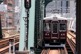 阪急電鉄 阪急7100形(M'c) 7127 鉄道フォト・写真 by norikadさん ：2024年06月14日12時ごろ