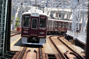 阪急電鉄 阪急1000形(Tc) 1105 鉄道フォト・写真 by norikadさん ：2024年06月14日12時ごろ